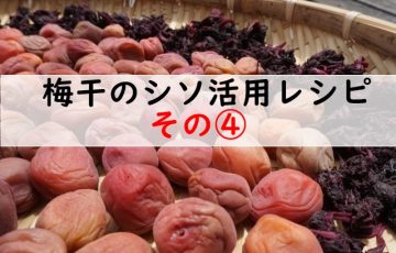 梅干しのシソ活用法 シソの消費に使える7つのレシピ 豆子ママの情報日和